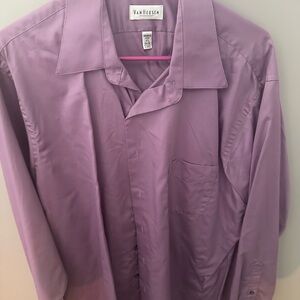 Van Heusen Lavender Dress Shirt